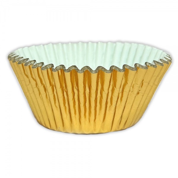 CCBS6764B - Gold Foil Cupcake Cases (51mm x 38mm) x 5000